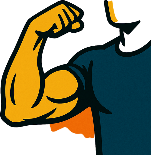 Le bras d'un mec.
In-Game asset.  2d.  High contrast.  No shadows