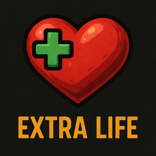 Vida extra, algo realista.
In-Game asset.  2d.  High contrast.  No shadows
