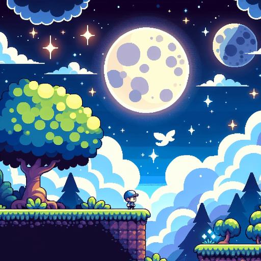 A lua fundo png.
A lua, fundo png jogo 2d