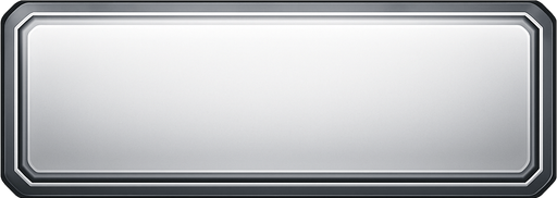premium quality rectangular button background, 500x150 px, clean futuristic tech design, subtle gradients, beveled edges, slight inner glow, dark metallic white tones, minimal and elegant, no text, no icon, transparent background.
In-Game asset.  2d.  High contrast.  No shadows