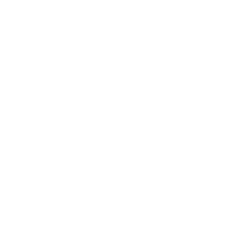 a blue shield. No background. Transparent background. Blank background. No shadows. 2d. In-Game asset. flat