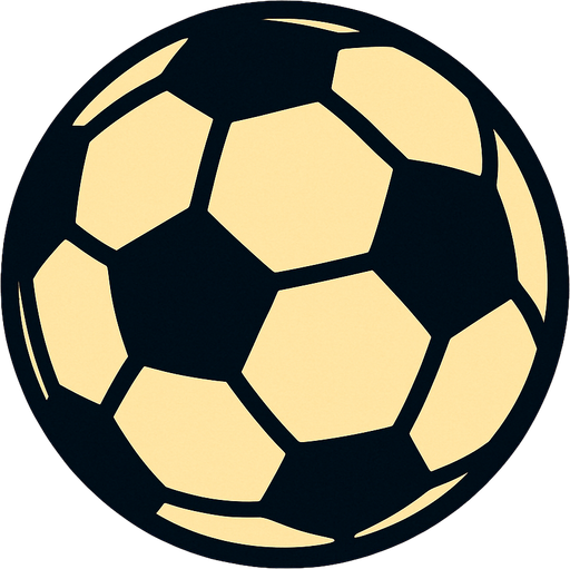 football ball.
In-Game asset.  2d.  High contrast.  No shadows
