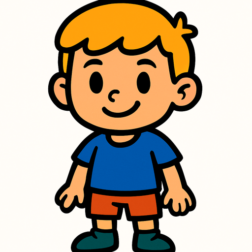 he is boy. my son.
In-Game asset.  2d.  High contrast.  No shadows