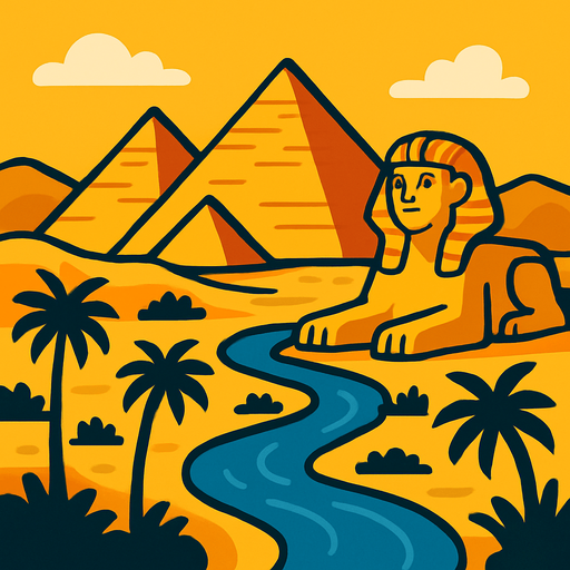 Egipto Scenery.
In-Game asset.  2d.  High contrast.  No shadows