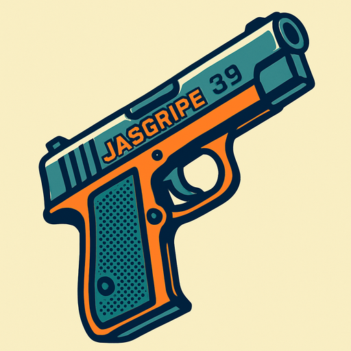 Jasgripe 39 riktad upp.
In-Game asset.  2d.  High contrast.  No shadows