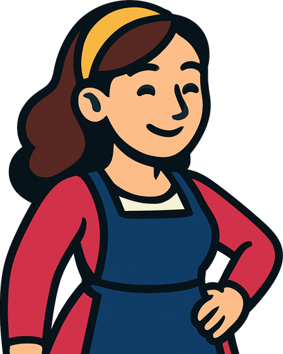 wife.
In-Game asset.  2d.  High contrast.  No shadows