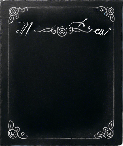 Text "NOVICE BREW" handwritten in white chalk