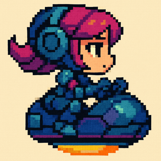 Make it pixel art style