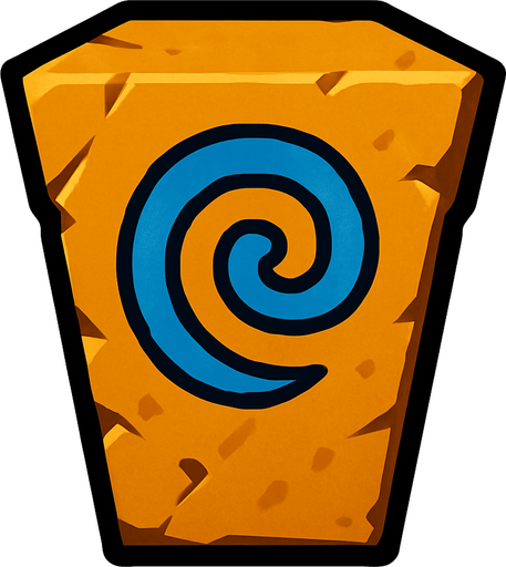 keystone.
In-Game asset.  2d.  High contrast.  No shadows