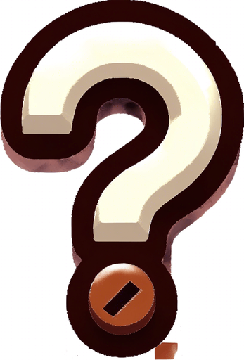 Remove the random stuff below the question mark