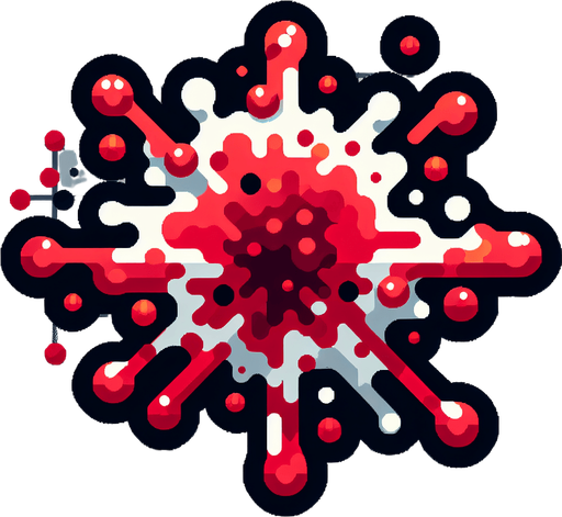 top down view, blood splatter game sprite
no background