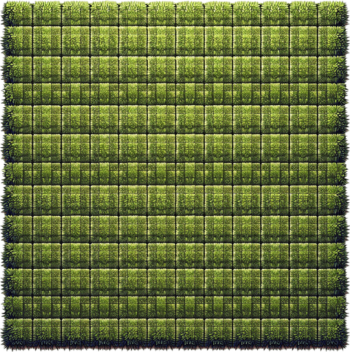 top-down view of 2d plain grass tiled background repeating
Single Game Texture. In-Game asset. 2d. Blank background. High contrast. No shadows.