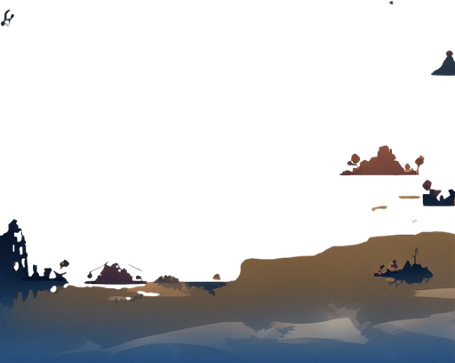 Same image, but in vector game art style without blur.