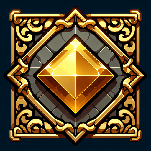 Single Gold.
Single Game Texture. In-Game asset. 2d. Blank background. High contrast. No shadows.