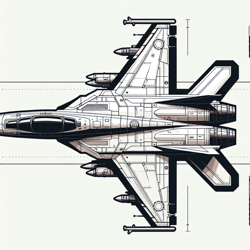 Straight White fighter jet.
Single Game Texture. In-Game asset. 2d. Blank background. High contrast. No shadows.