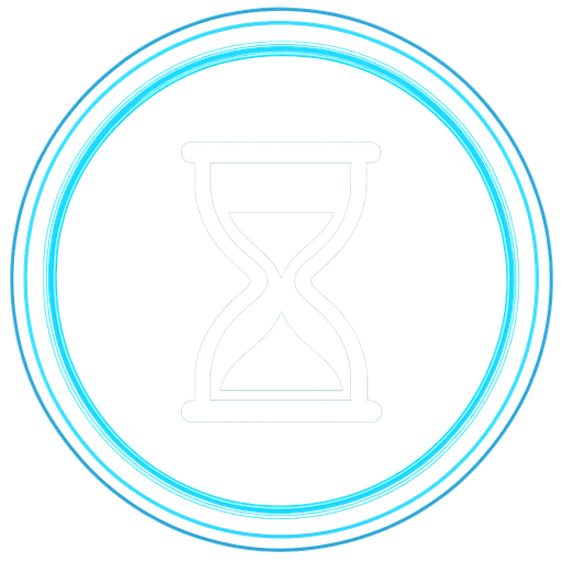 white hourglass icon