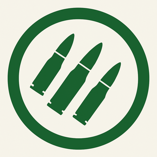 The Ammunitions size should be less and Rotate them left by 30 degrees