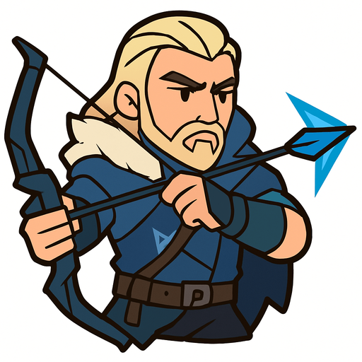 Valorant sova cartoon PNG transparent