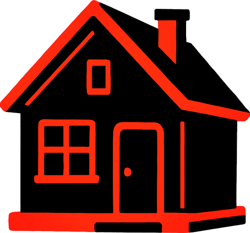 home.
In-Game asset.  2d.  High contrast.  No shadows