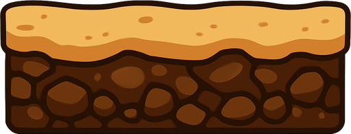 2d kum zemin.
In-Game asset.  2d.  High contrast.  No shadows