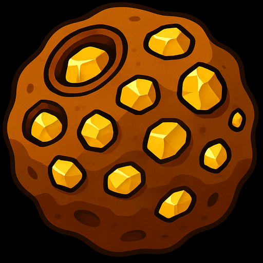 метеорит с золотой рудой