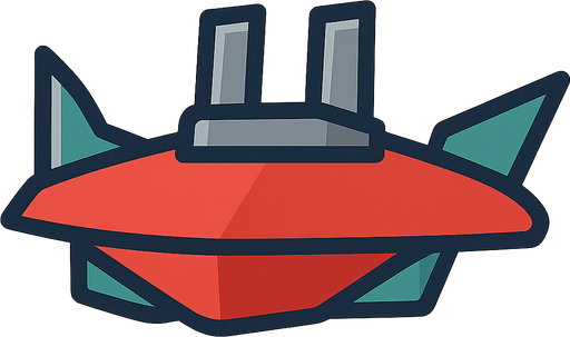 a player space ship good. No background. Transparent background. Blank background. No shadows. 2d. In-Game asset. flat