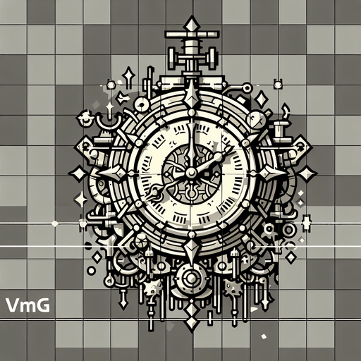 Clock, Nothing else in the image..
Single Game Texture. In-Game asset. 2d. Blank background. High contrast. No shadows.
