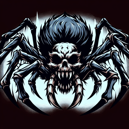 Canavar örüncek.
Single Game Texture.  In-Game asset.  2d.  Blank background.  High contrast.  No shadows
