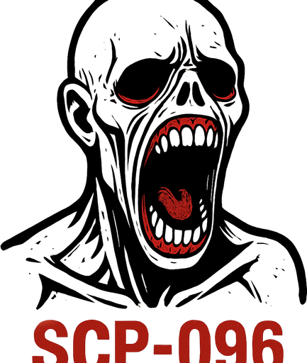 scp 096 head.
In-Game asset.  2d.  High contrast.  No shadows