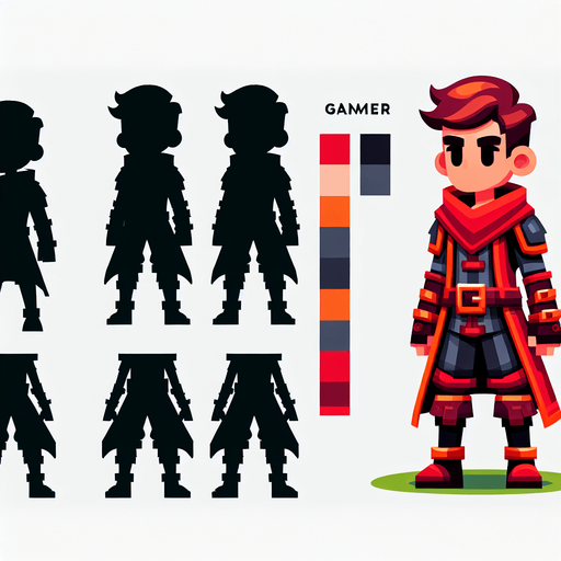 Player.
Single Game Texture.  In-Game asset.  2d.  Blank background.  High contrast.  No shadows