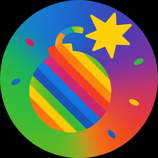 Bomba şeklinide grandyan ama çizgili rengarenk olsun