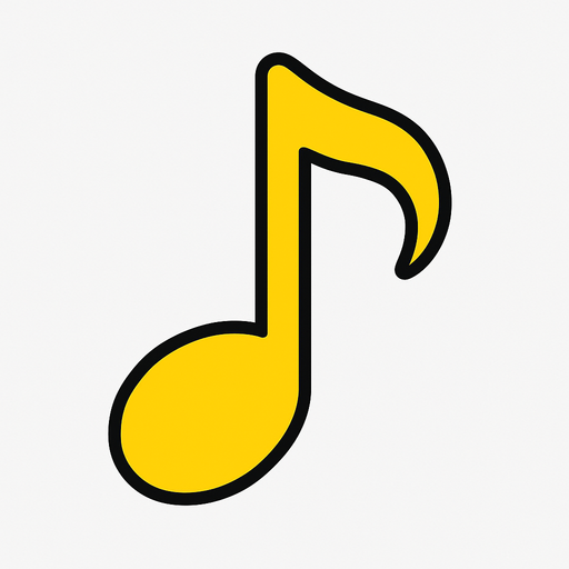 2d yellow renkte golgesiz bir nota olustur.
In-Game asset.  2d.  High contrast.  No shadows