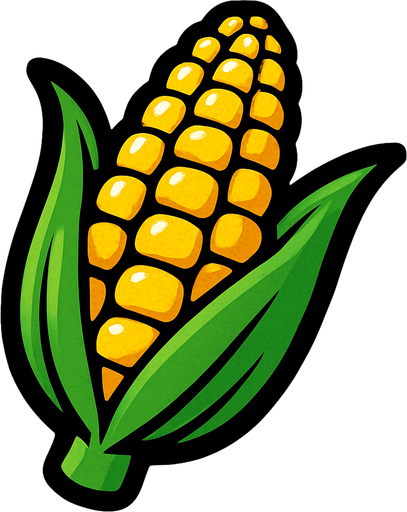 maiz.
In-Game asset.  2d.  High contrast.  No shadows