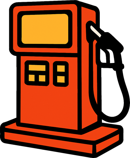 pump or gse station.
In-Game asset.  2d.  High contrast.  No shadows