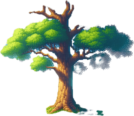 a tree.
video game style