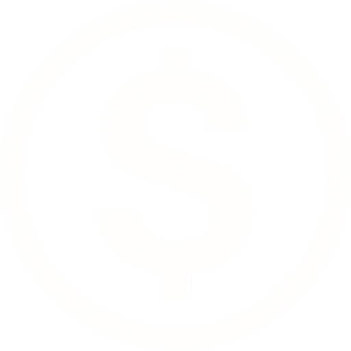 white dollar icon.
In-Game asset.  2d.  High contrast.  No shadows