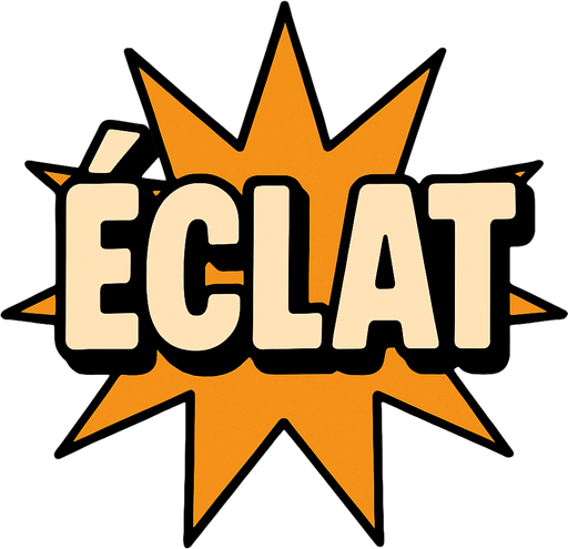 éclat.
In-Game asset.  2d.  High contrast.  No shadows