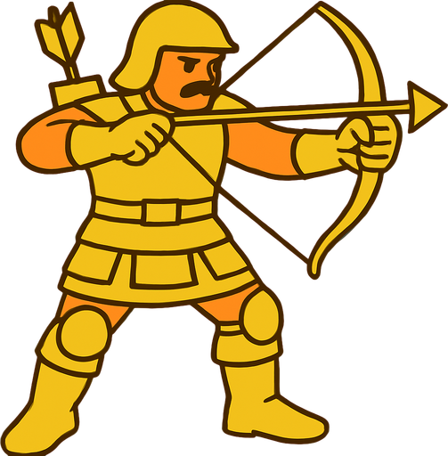 koyu kahverengi olan bütün zırhını kaskını ayakkabısını eldivenini  parlak yayını altın rengine çevirir misin