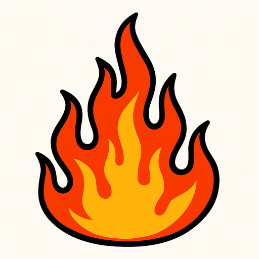 Alev.
In-Game asset.  2d.  High contrast.  No shadows