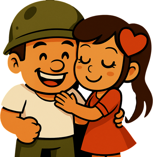 Erkek karakter neşeli bir yüze sahip ve bir beyaz tshirt giyiyor