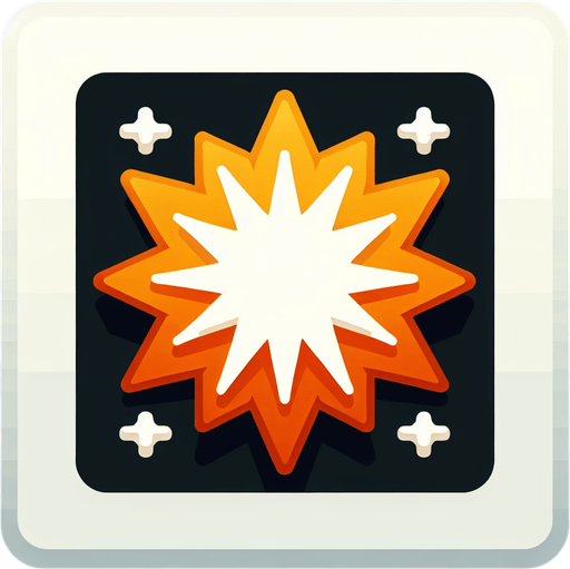 pow effect.
Single Game Texture. In-Game asset. 2d. Blank background. High contrast. No shadows.