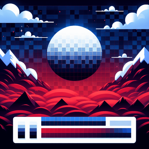 background red and blu.
Single Game Texture.  In-Game asset.  2d.  Blank background.  High contrast.  No shadows