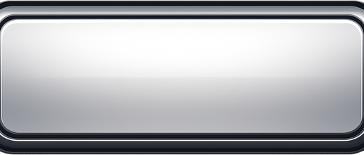 premium quality rectangular button background, 500x150 px, clean futuristic tech design, subtle gradients, beveled edges, slight inner glow, dark metallic white tones, minimal and elegant, no text, no icon, transparent background.
In-Game asset.  2d.  High contrast.  No shadows