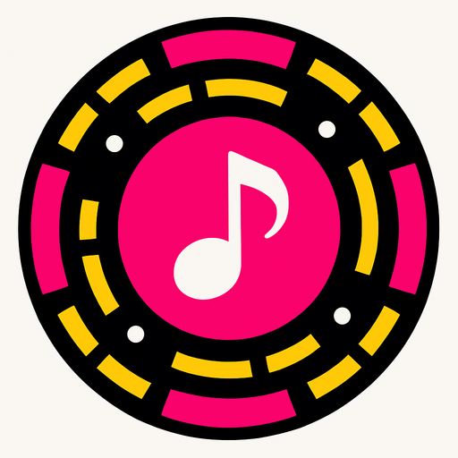 Beat rithm circle.
In-Game asset.  2d.  High contrast.  No shadows