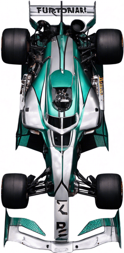 türkizzöld csik a kocsi orrának oldalain