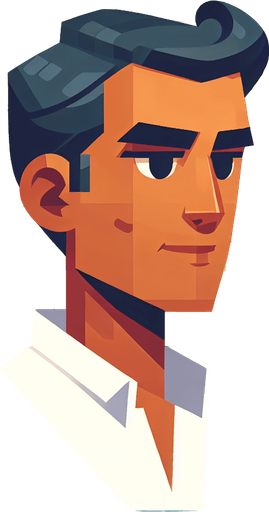 Person.
Single Game Texture. In-Game asset. 2d. Blank background. High contrast. No shadows.