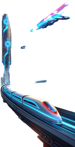 city landscape.
video game style