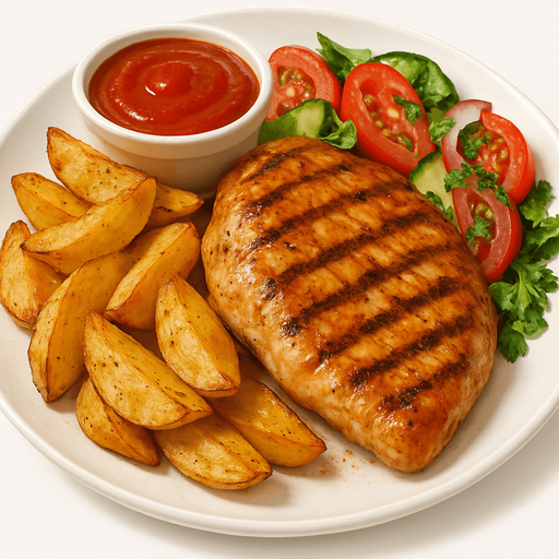 Yemek - Gerçekçi - Yazısız.
In-Game asset.  2d.  High contrast.  No shadows