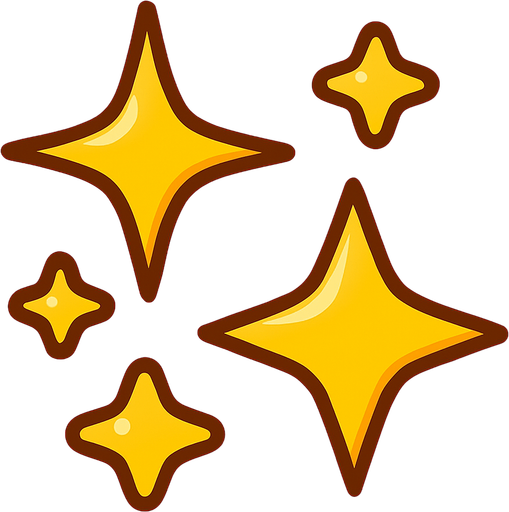 Stars.
In-Game asset.  2d.  High contrast.  No shadows