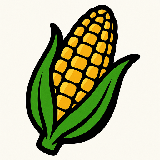 maiz.
In-Game asset.  2d.  High contrast.  No shadows